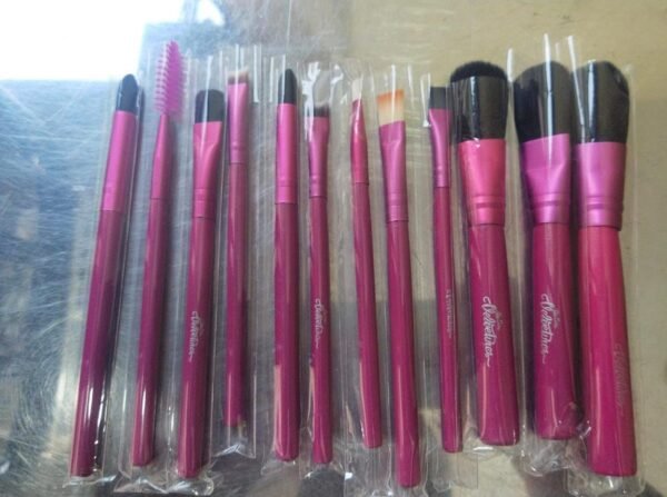 Complete 12-Piece Everyday Essential Makeup Brush Set for a Flawless Look